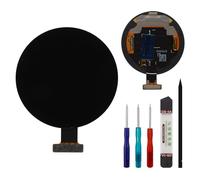 E-yiiviil Display digitale LCD compatibile con Samsung Galaxy Watch 7 44 mm, SM-L310F, SM-L315F Display LCD da 1,5 pollici Touch Screen Assembly con strumenti