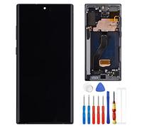 E-yiiviil Display TFT compatibile con Samsung Galaxy Note10+ Note 10 Plus SM-N975U SM-N975F/DS 6,8" LCD Touch Screen Assembly con strumenti Impronte digitali non supportate (nero aura)