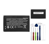 E-yiiviil DWRr600b - Batteria di ricambio 2000 mAh/3,7 V, compatibile con D-Link DWR-932 Pocket 4G con strumenti