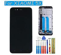 E-YIIVIIL Schermo LCD di Ricambio Compatibile con Xiaomi Mi 5X / Mi A1 MiA1 Display LCD Touchscreen Vetro Nero + Cornice