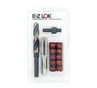 E-Z LOK EZ-329-7 Threaded Inserts for Metal, 7/16-14 Installation Kit, Steel, Black Oxide