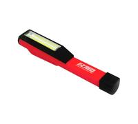 E-Z Red 150 Lumen COB LED torcia tascabile con base magnetica e clip da tasca integrata.