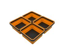 E-Z Red Quad EZTRAYS Arancione EZTRAY-QOR Vassoio Per Utensili