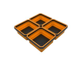 E-Z Red Quad EZTRAYS Arancione EZTRAY-QOR Vassoio Per Utensili