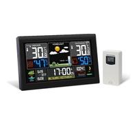 E0160 Stazione meteorologica wireless Termometro Igrometro Misuratore di temperatura Previsione con funzione di tempo di controllo radio