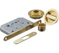 E0262N 40 Kit Con Serratura per Porte Scorrevoli, Oro