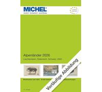 Alpenländer 2026: Liechtenstein, Österreich, Schweiz, UNO Genf, UNO Wien: 1