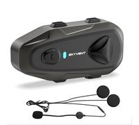 E1 Auricolare Bluetooth per Moto Bluetooth5.3 Interfono Professionale per Casco