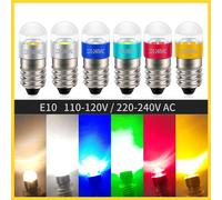 E10 2835 2 LED Vite Frigorifero Lampadina 1447 Garden Light 110V 220V 6Colors