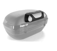 E111 SCHIENALINO SCHIENALE POGGIA SCHIENA RIVESTITO IN TESSUTO NERO GIVI GRIGIO PER BAULETTO VALIGIA V56NT MAXIA