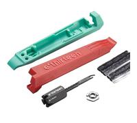 E13 Démonte-pneuTire Lever Tire Plug Kit - Red/Seafoam