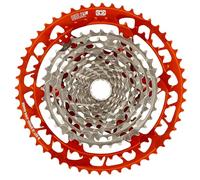 E13 Pignons Helix Race alluminio - 45-52T - 12V - Naranja (arancione)