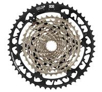 E13 Pignons Helix Race Alluminio - 45-52T - 12V - Nero