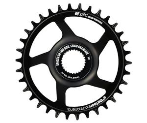 E13 Plateau e*Spec Direct Mount - Acier - 34t - Bosch CX Gen4-53/55 chainline avec entretoise - Noir