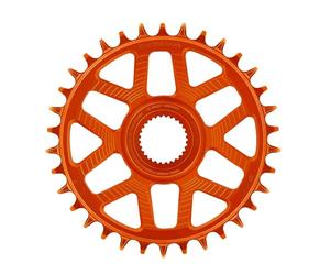 E13 Plateau Helix R e*Spec - 32T - Bosch Gen4 Direct Mount - 52/55mm Chainline - Compatible 11/12v - Naranja