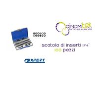 EXPERT Assortimento di punte 1/4" - 100 pezzi E131709