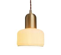 E14 Screw Ceiling Lighting Fixtures American Minimalist Style Chandelier Creative Personality Ceramic Hanging Lamp Lampshade | Bedside, Bar, Tearoom Decoration Pendant Light