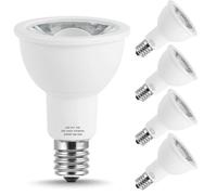 E17 Lampadina LED Lampadina R14 Riflettore 40W Lampadine Daylight Daylight 5000K 550LM per la Lettura del Cabinet.Spothlight Desk Lampada Fiera 4 Pacco