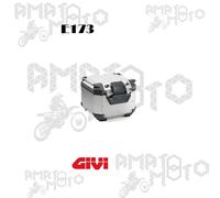 E173 SCHIENALINO POGGIA TESTA IN POLIURETANO NERO GIVI PER BAULETTO