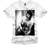 E1SYNDICATE T-SHIRT KEITH RICHARDS STONES NERO SABBATH DEEP PURPLE S-XL