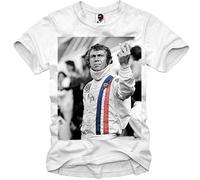 E1SYNDICATE T-SHIRT STEVE McQUEEN LE MANS FINGER FLIP KULT MOVIE S-XL