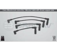 E2567 KIT CAVI DI ACCENSIONE PUNTO 0300891017, ZEF1017, FIAT 7735100, NGK RCFT2