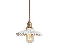 E26 Creative Creative Light, lampadario in Ceramica Vintage, Sala da Pranzo Lampada sospesa, Barre del Letto per Camera da Letto Lampada a Sospensione a Sospensione Fatta in Cina