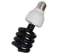 E27 40W 220V Energy Saving Ultraviolet UV Spiral Black Light Lamp Purple Light