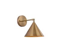 E27 All Bronze Paint Wall Lamp Creative Lamp Decoration Flashlight Bedside Lamp Personality Simple Wall Sconce Luxury