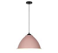 E27 Creative Chandelier, Nordic Industrial Style Pendant Lamp, Personalized Middle Hanging Light, Corridor Ceiling Decoration Lighting Fixture for Restaurant, Dining Room, Bedroom, Kitchen, Bar(Pink)