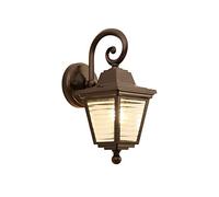 E27 European-Style Wall Lamp Outdoor Ip23 Waterproof Wall Light Corridor Garden Villa Balcony Passage Outdoor Wall Sconce Creative Home Courtyard Gate Terrace Wall Lamp