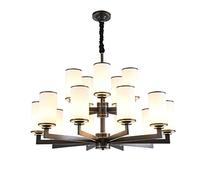 E27 Lampadario in Rame Puro Stile Americano,Atmosfera Semplice Lampadario Classico Pastorale Creativo,Soggiorno Camera da Letto Principale Sala da Pranzo Lampade in Stile Europeo Tutto in Rame-Oro