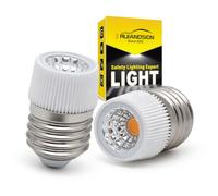 E27 LED 3W Dimmerabile 2700K Ambra 38° Spot per Lampade Tradizionali