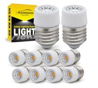 E27 LED 3W Dimmerabile 3000K Caldo COB per Hotel Lounge (10 Pack)