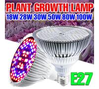 E27 LED coltiva la lampadina spettro completo Phytolamp E14 pianta idroponica per interni lampada UV piantina di fiori coltivazione di crescita vegetale