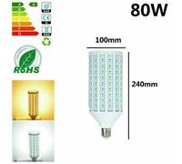 E27 LED Lampadina 7W 10W 20W 30W 60W 80W 2835SMD a luce di mais a risparmio G9 [EEK: A+++]