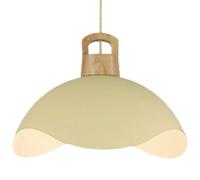 E27 Light Source Pot Lid Shape Pendant Lamp, Nordic Industrial Style Metal Single Head Ceiling Hanging Light, Kitchen Island Bedroom Decoration Light Fixtures