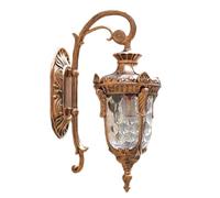 E27 Outdoor Wall Sconces Ip65 Waterproof Garden Wall Light European-Style Outdoor Villa Balcony Corridor Aluminum American Vintage Wall Lamp
