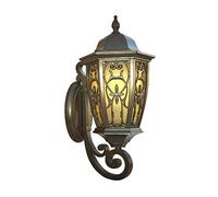 E27 Outdoor Wall Sconces Waterproof Wall Lamp Villa Garden Creative Outdoor Gate Courtyard Wall Light Fixtures With Aluminum Lamp Body And Glass Cover