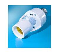 E27 PIR Motion Sensor Light Lamp Base Intelligent Light Bulb Lamp Holder Infrared Sensor