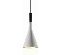 E27 Screw Single-Head Chandelier, Industrial Style Cement Hanging Lamp Shade, Flush Mount Ceiling Lighting Fixtures, Living Room Restaurant Corridor Decoration Pendant Light(A)
