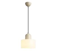 E27 Source Hanging Light, Nordic Minimalist Style Chandelier, Creative Cylindrical-Shaped Glass Pendant Lamp Lampshade, Decorative Lighting Fixture for Bedroom, Corridor, Restaurant (Color: A)(C