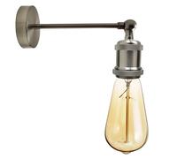 E27 Vintage Industriale da Parete Luce Rustico Portacandele Lampada Armatura a