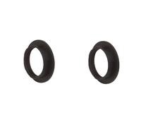 E27 vite paralume lampada paralume anello adattatore nero 2 confezioni