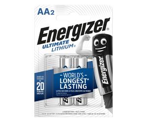 E301535202 Energizer Ultimate Lithium Stilo AA/2 LR6/2