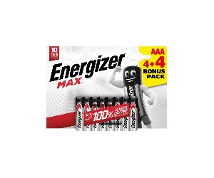 E303328000 Energizer Max E92 BP 8 4+4 gratis
