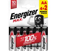E303328500 Energizer Max E91 BP 6 4+2 gratis