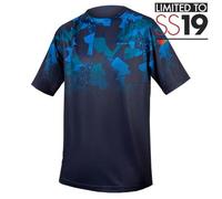 E3172NA/4 Endura SingleTrack Print T - LTD Navy M