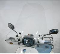 E360 + A728 KIT PARABREZZA ISOTTA: per VESPA S 50-125-150 DAL 2007 NO GIVI