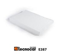 E387 Filtro, Aria abitacolo Tecnocar